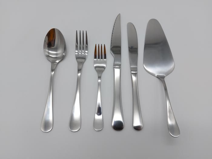 Нож столовый для стейка и мяса с зубцами нержавейка Элит L 21,5 cm в упаковке 12 штук из нержавеющей стали 12592 фото
