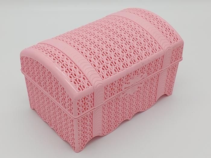 Сундук пластиковый Alya Plastik ALY&nbsp;301 для хранения вещей Косичка 24*15 cm H 14,5 cm 18647 фото