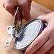 Нож консервный механический Нож для консервных банок металлический Открывалка для консервов Бабочка L 17 cm 17444 фото 6