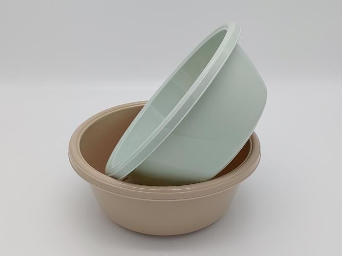 Миска таз пластиковый пищевой Dunya plastik 10323 D 24 cm H 9 cm 2,7 литра 16749 фото