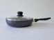 Сковорідка AMY FRY PAN 22см XJ-FP-22 з кришкою (12 шт) 12009 фото 2