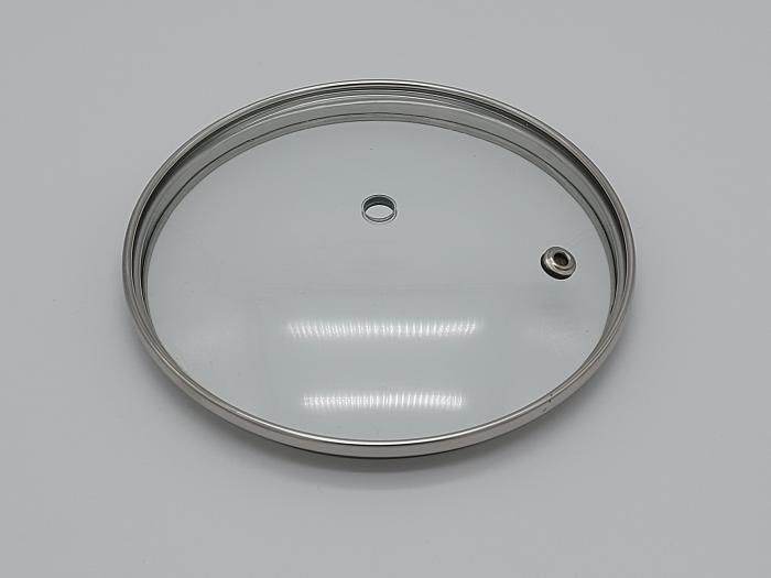 Крышка стеклянная для сковородки без ручки D 14 cm 09227 фото