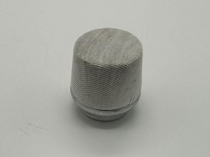 Корковая пробка для термоса в тканевом чехле D 3,4 cm H 4,1 cm 15455 фото
