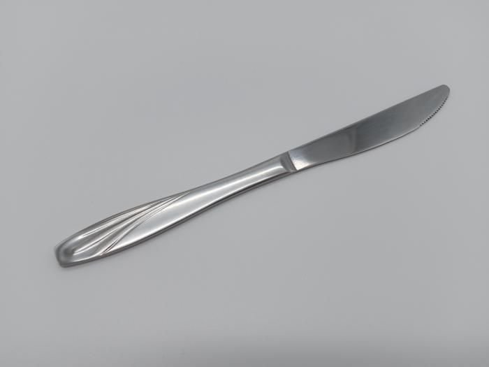 Нож столовый нержавейка Волна Украины L 21 cm в упаковке 12 штук из нержавеющей стали 06945 фото
