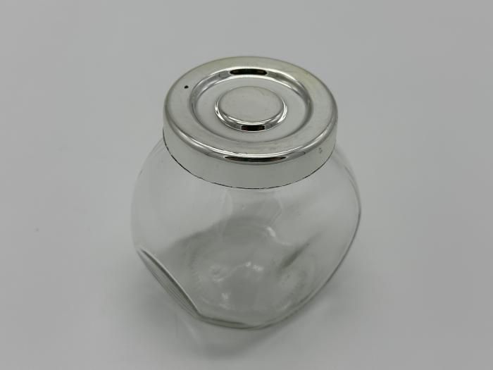 Баночка скляна для спецій з кришкою 10см 200мл VT6-12410 (144шт) 08041 фото