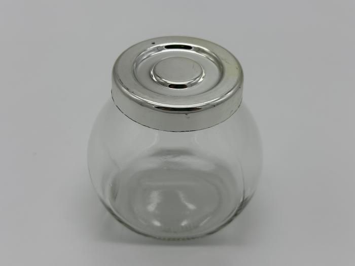 Баночка скляна для спецій з кришкою 10см 200мл VT6-12410 (144шт) 08041 фото