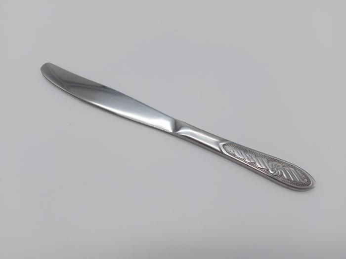 Нож столовый нержавейка Косичка&nbsp;L 21,5 cm в упаковке 12 штук из нержавеющей стали 09188 фото