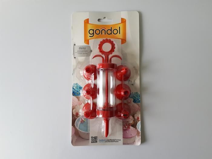 Шприц кондитерський Gondol 110 большой (24шт) 06667 фото