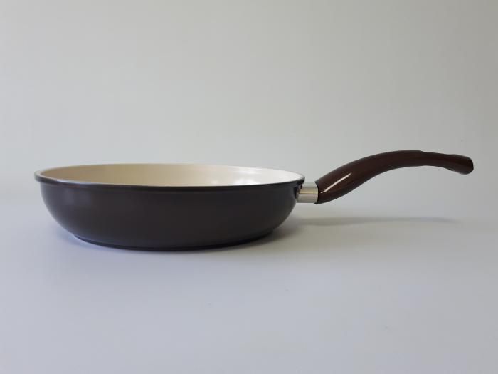 Сковорода для жарки с антипригарным керамическим покрытием без крышки D 27 cm H 6 cm L 46 cm 16774 фото