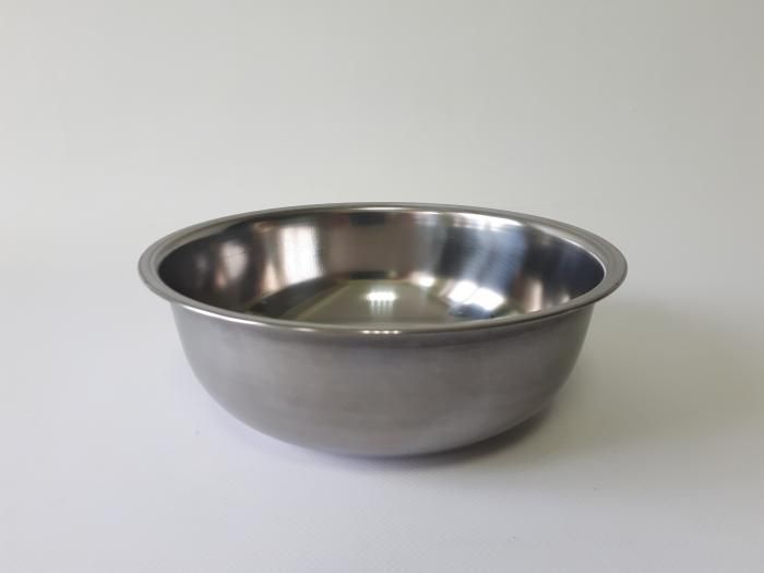 Миска кухонная из нержавеющей стали глубокая D 20,5 cm H 7 cm 1,5 литра для столовой Нержавейка 18110 фото