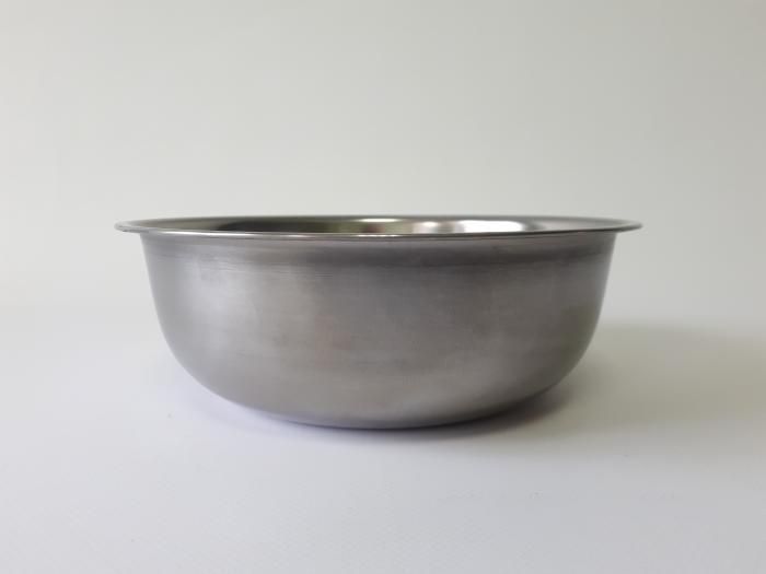 Миска кухонная из нержавеющей стали глубокая D 20,5 cm H 7 cm 1,5 литра для столовой Нержавейка 18110 фото