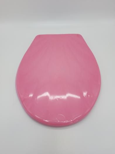 Сиденье для унитаза пластмассовое (крышка) PP01 "Papatya" 44 * 37 cm. Крышки для унитазов. 19770 фото
