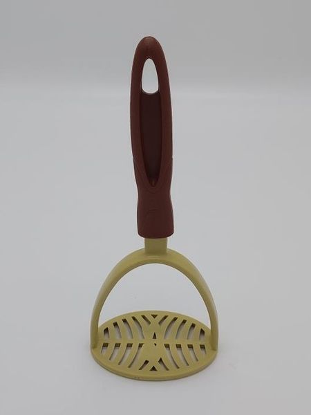 Толкушка картофелемялка кухонная G199 Gondol Картофеледавилка пластиковая для картошки пюре 9,5*6,5 cm L 24 cm 06679 фото