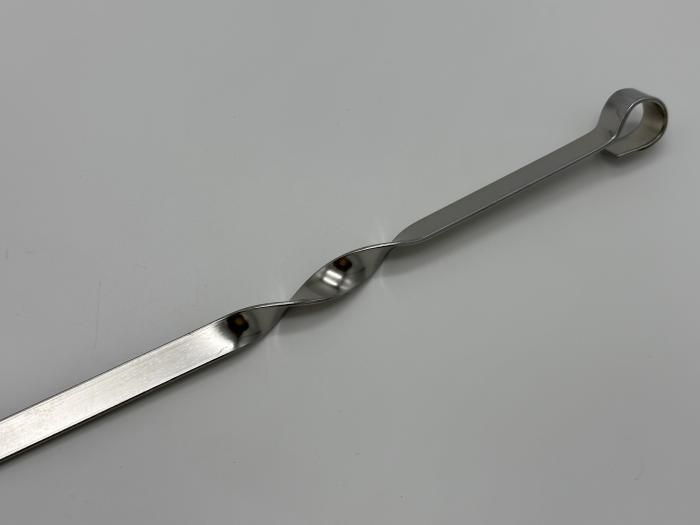 Шампур широкий нерж.60см т=1,3см VT6-18393(192шт) 17521 фото
