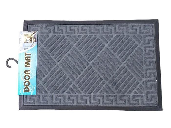 Килимок Welcom 40*60 сірі ромбики VT6-14089(25шт) 11164 фото