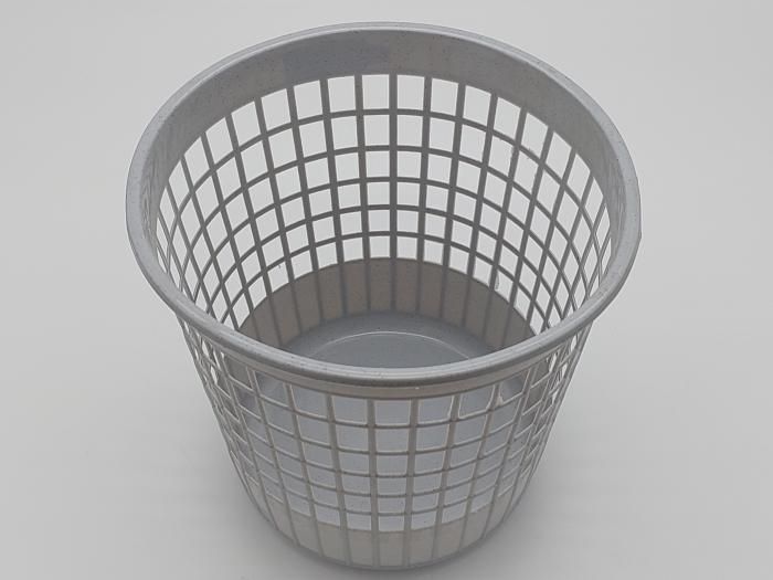 Корзина урна офисная для мусора и бумаг пластиковая 2105 Senyayla Plastik D 26 cm H 25 cm 11 литров 13401 фото