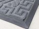 Килимок Welcom 40*60 сірі ромбики VT6-14089(25шт) 11164 фото 3