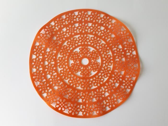 Коврик силиконовый в раковину Коврик для кухонной мойки круглый D 29 cm 18173 фото