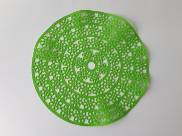 Коврик силиконовый в раковину Коврик для кухонной мойки круглый D 29 cm 18173 фото