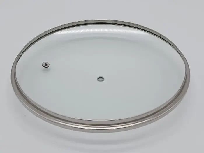 Крышка стеклянная для сковородки без ручки D 22 cm 20341 фото
