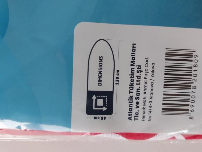 Чохол на прасувальну дошку DOSE 130х46(100шт) 09356 фото