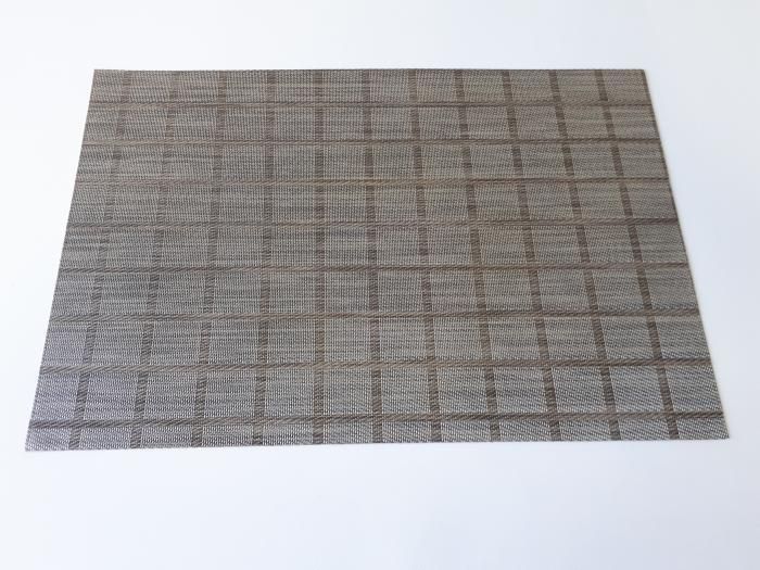 Салфетка под тарелки сервировочная клетка 30*45 cm. 19450 фото
