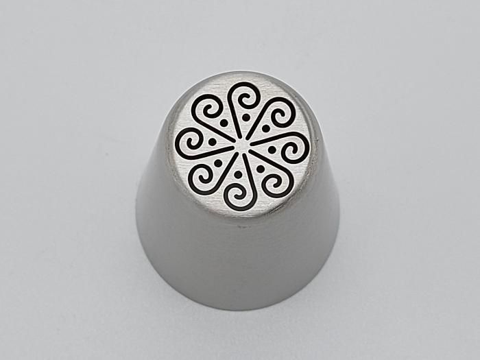 Насадка кондит нерж для малазійських тортів 3,8*4,3см №72 VT6-19272(300шт) 18497 фото