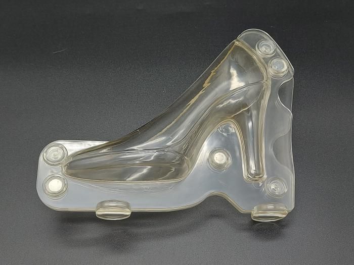 Поликарбонатная форма для шоколада 3D Туфелька большая 15 * 6,5 cm H 13 cm 18722 фото