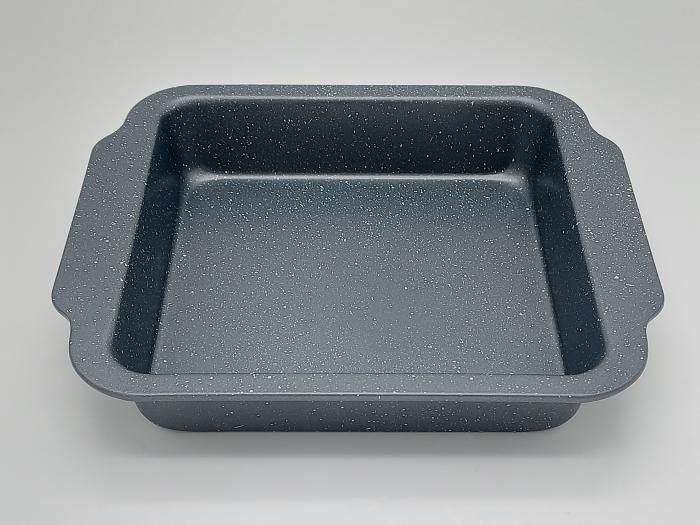 Форма тефлон серая крошка с ручкой 23*26,5*5см VT6-19626(50шт) 18909 фото