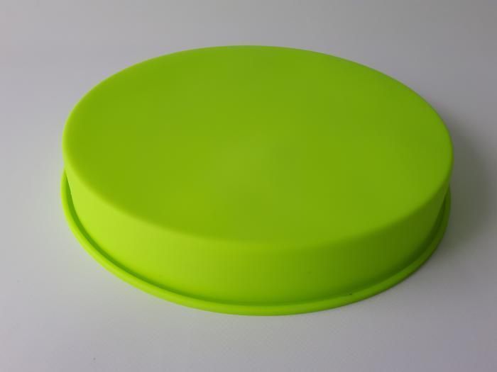 Форма силиконовая кондитерская для выпечки пирога и торта круглая D 27 cm H 3,8 cm 19391 фото