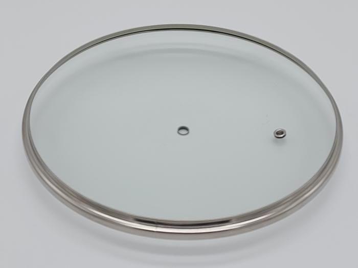 Крышка стеклянная для сковородки без ручки D 24 cm 09260 фото