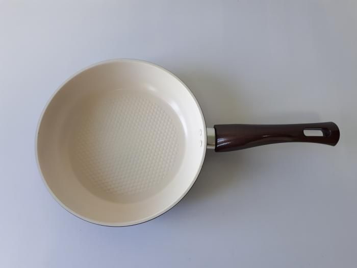 Сковорода для жарки с антипригарным керамическим покрытием без крышки D 25 cm H 5,5 cm L 43 cm 16773 фото