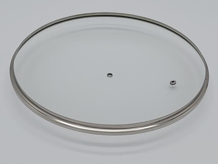 Крышка стеклянная для сковородки без ручки D 30 cm 09263 фото