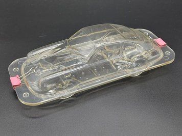 Форма полікарбонатна 3Д на магніті Porsche 25смVT6-19436 (72шт) 18725 фото