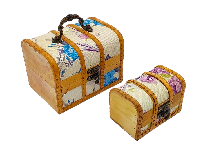 Сундучок в наборе из 2-х(5тьцв)15*10*10смVT6-17687(60 16737 фото