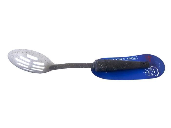 Ложка пластм гарнирна з дірками32 см VT6-20124 (180шт) 19534 фото