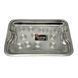 Піднос метал прямокутний .25х35 Dollar tray 003 300гр (72 шт) 08614 фото 1